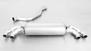 Audi S1 Quattro Performance Exhaust - Rear - Remus - Axle Back - 2015